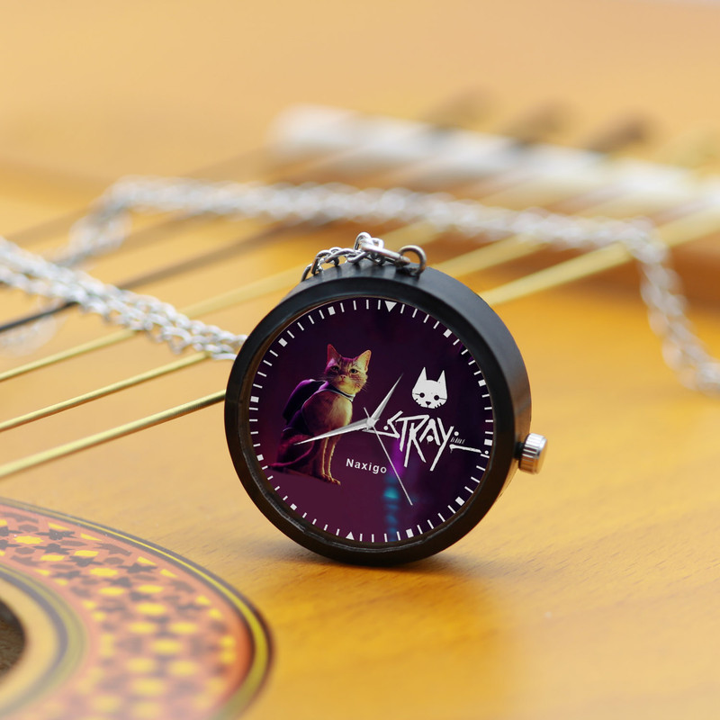 ساعت گردنبندی عقربه ای ناکسیگو مدل Stray کد NF13477