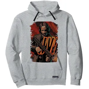 هودی مردانه 27 مدل John Wick Orange کد MH1160