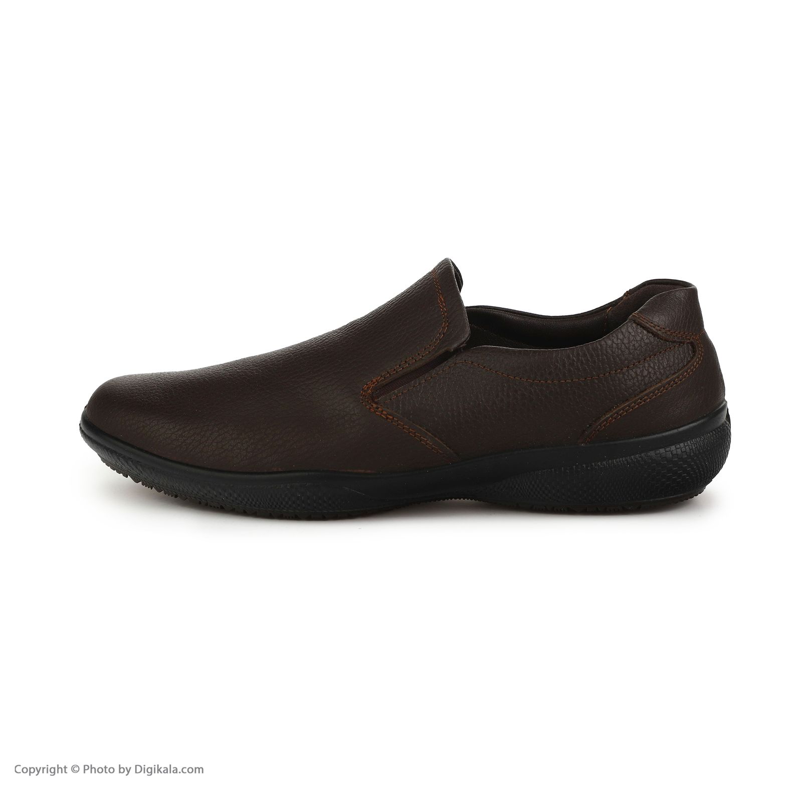 کفش روزمره مردانه کفش شیما مدل زایس کد 104 رنگ قهوه ای -  - 2