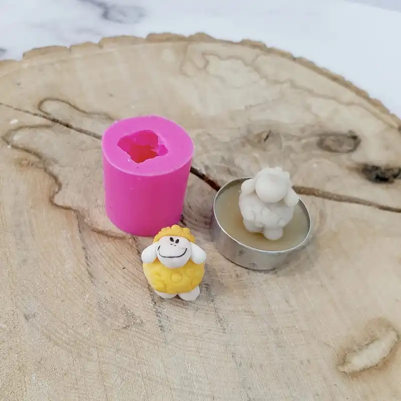 قالب شمع مدل گوسفند وارمری