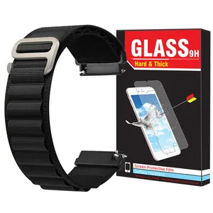 Hard And Thick Loop Alpine Band For Samsung Galaxy Watch Active 1 / Active 2 40mm / Active 2 44mm / Watch 3 41mm / Galaxy Watch 4 40mm / watch 4 42mm / watch 4 44mm / watch 4 46mm