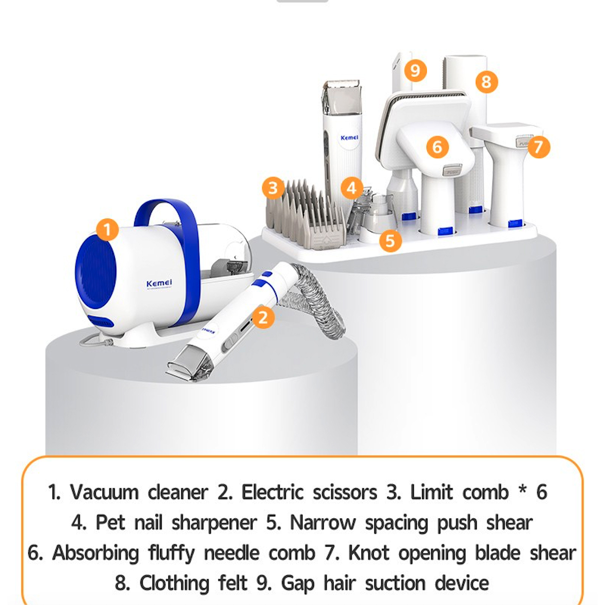 ماشین اصلاح مو حیوانات کیمی مدل km-cw2098