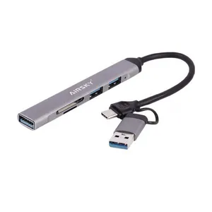 هاب 5 پورت USB-C ایراسکای مدل 5IN1-USBC/A