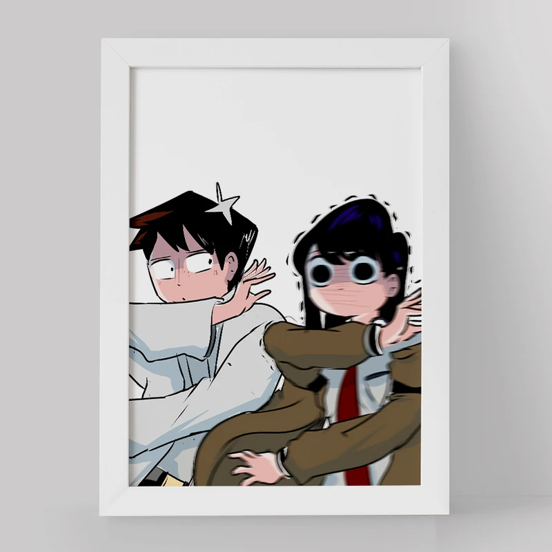 تابلو خندالو مدل تادانو انیمه کومی سان کد 16111