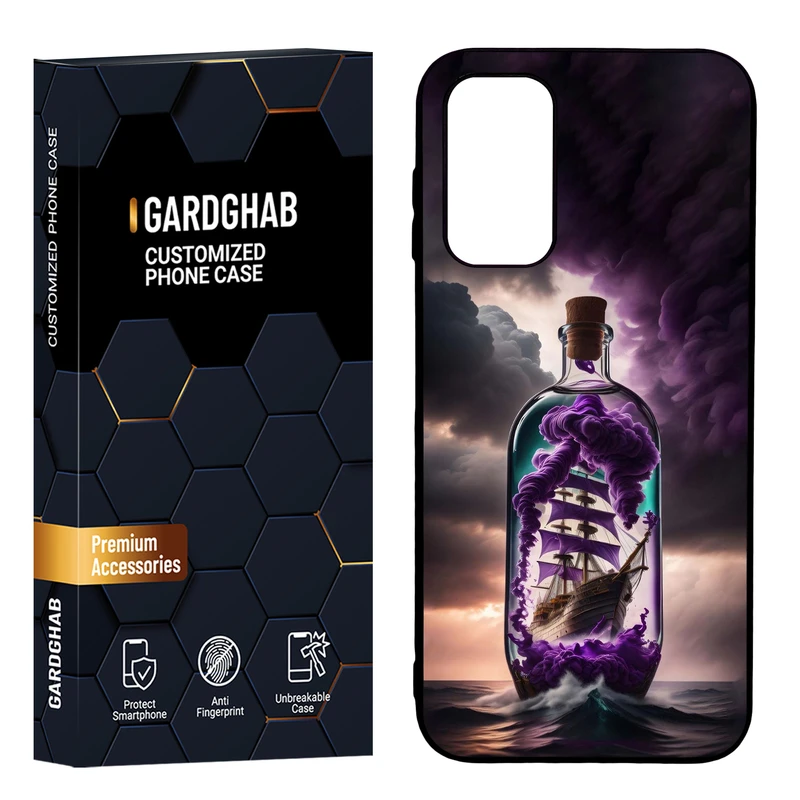 کاور گارد قاب مدل هنری مناسب برای گوشی موبایل سامسونگ Galaxy A14