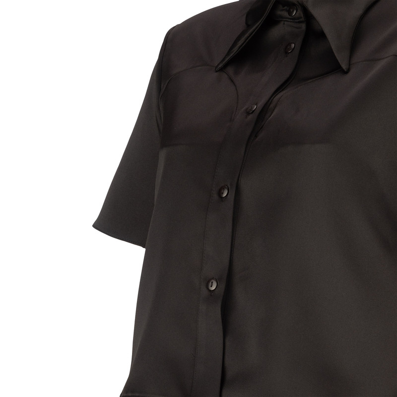 شومیز آستین کوتاه زنانه سرژه مدل 207309