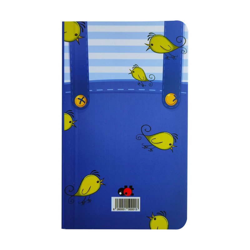 دفترچه یادداشت 100 برگ مدل برجسته عرشی کد NS6