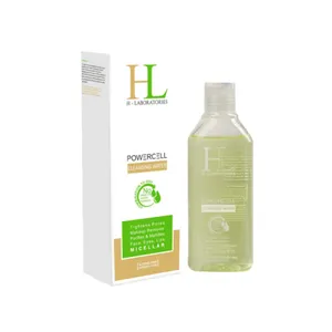 پاک کننده آرایش صورت اچ ال مدل OH مناسب برای پوست چرب و مختلط حجم 200 میلی‌لیتر