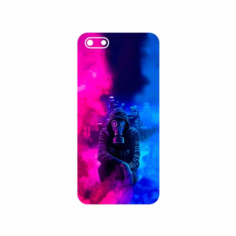 برچسب پوششی ماهوت مدل Smoke Rainbow Digital Art 2 مناسب برای گوشی موبایل هوآوی Y5 Prime 2018