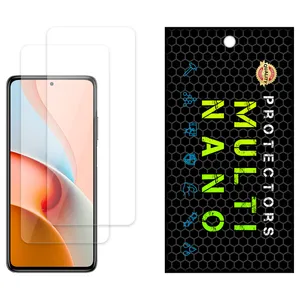 Multi Nano X-S2N Model Transparent Screen Protector Suitable For Xiaomi Redmi Note 9 Pro 5G Mobile Phone Pack Of 2