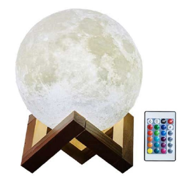 آباژور رومیزی مدل کره ماه