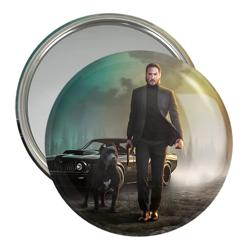 آینه جیبی خندالو مدل جان ویک John Wick کد 28555