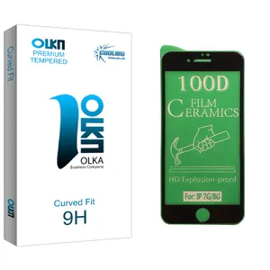 Cooling Olka glass Ceramics Screen Protector For Apple iPhone 8