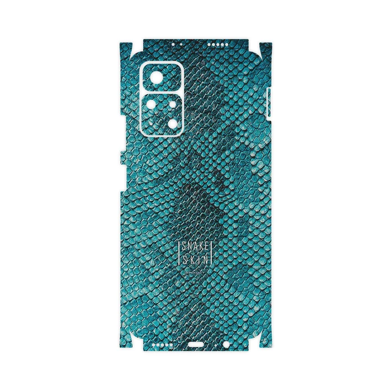 برچسب پوششی ماهوت مدل Blue Snake Skin-FullSkin مناسب برای گوشی موبایل شیائومی Poco M4 Pro 5G