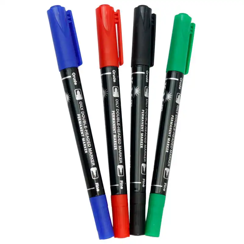 ماژیک سی دی کی ام تی مدل دو سر کد K-212 بسته 3 عددی