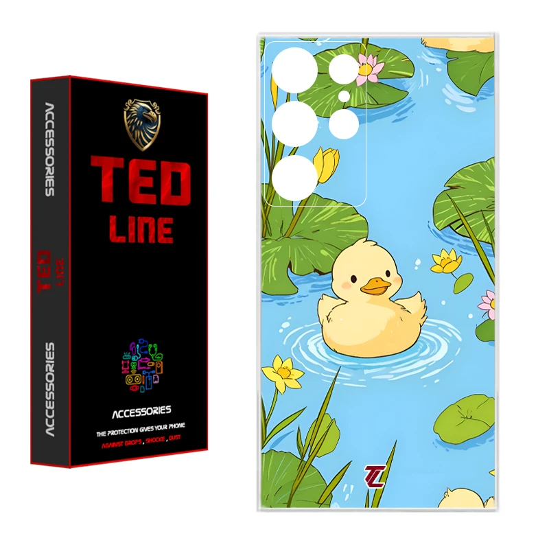 کاور تدلاین طرح اردک کد 1183 مناسب برای گوشی موبایل سامسونگ Galaxy S21 Ultra