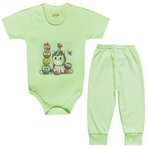 ست بادی و شلوار نوزادی کارانس مدل BSTG-3122