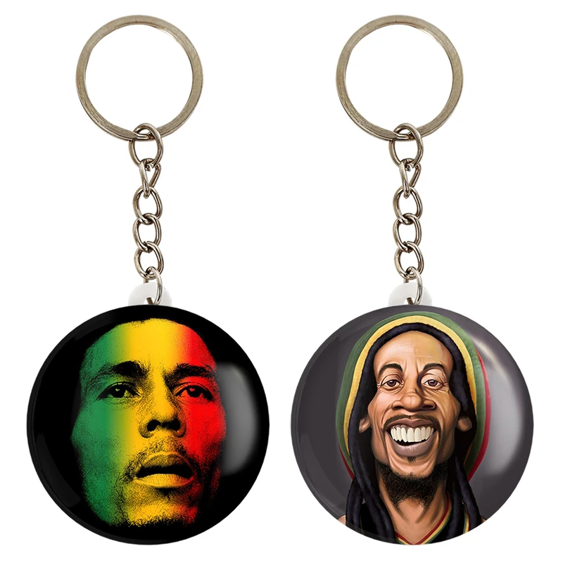 جاکلیدی خندالو مدل باب مارلی کد 32683269 مجموعه 2 عددی