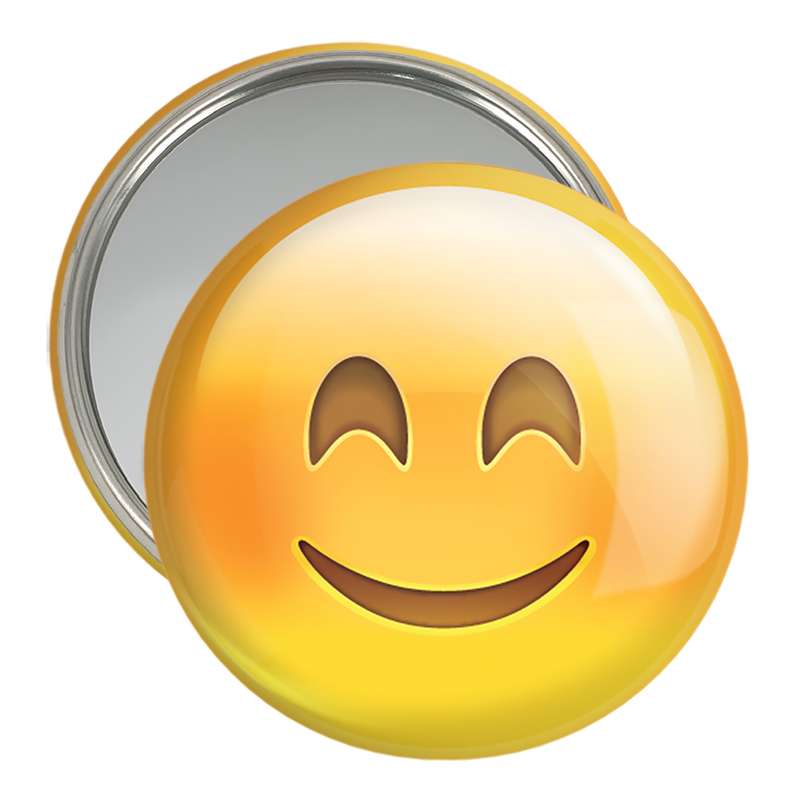آینه جیبی خندالو مدل ایموجی Emoji  کد 1302