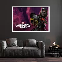 تابلو بکلیت طرح فیلم Guardians of the Galaxy مدل قاب شاسی W-s8827
