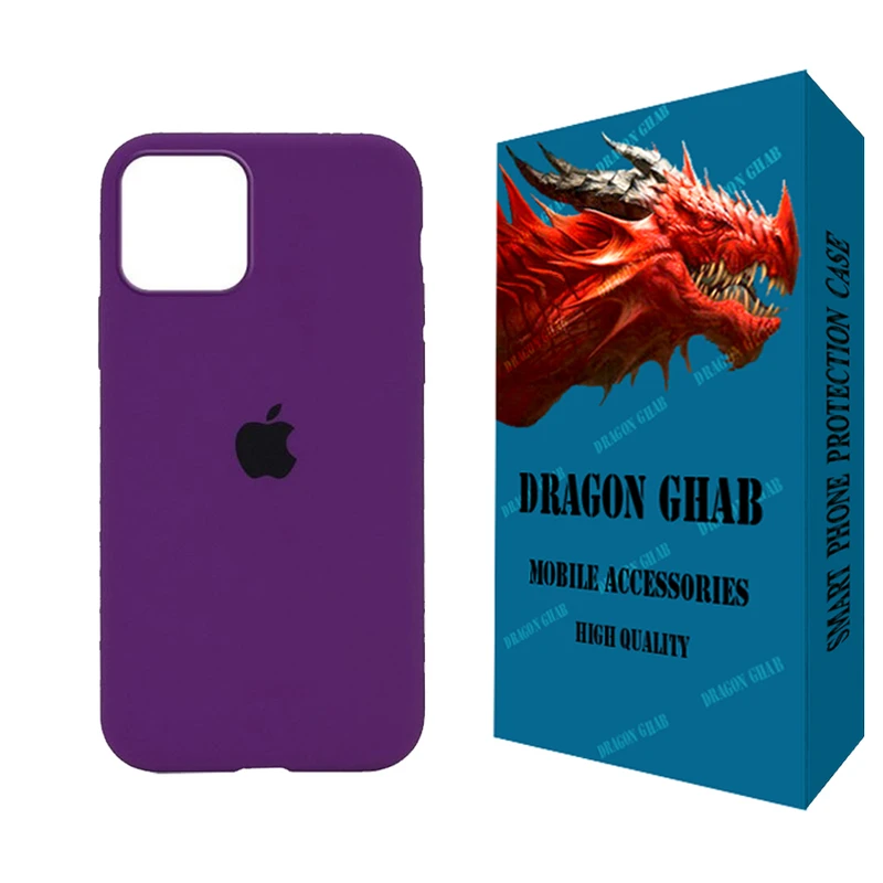  کاور دراگون قاب مدل سیلیکونی طرح SLB مناسب برای گوشی موبایل اپل iPhone 13 Pro Max