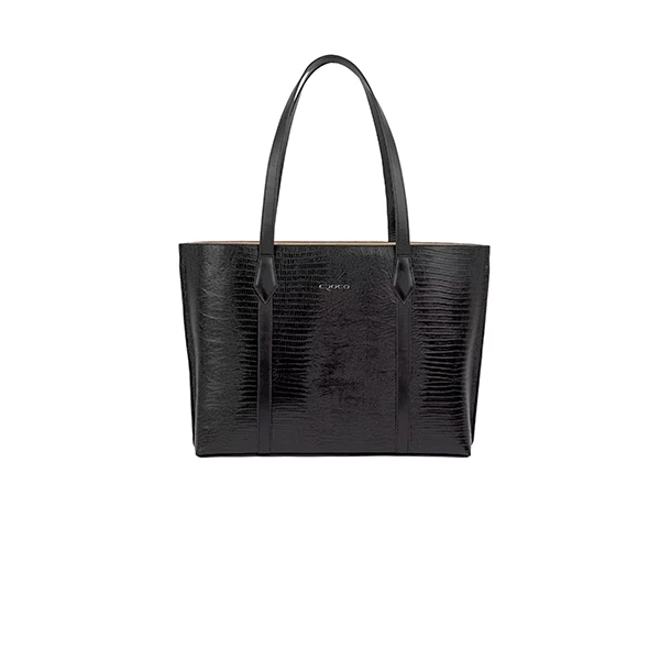 کیف دوشی زنانه چرم کروکو مدل mehrsa lizard new