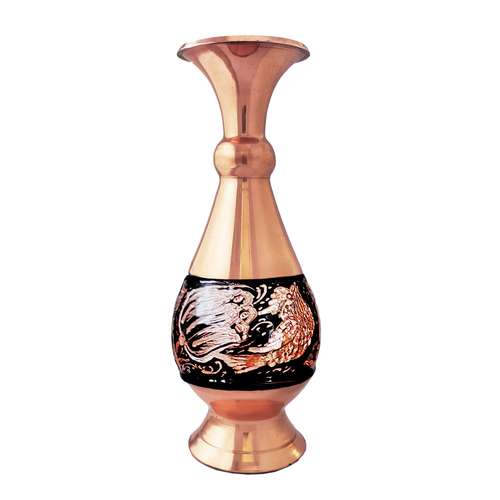 گلدان مسی مدل الماس تراش کد 1601