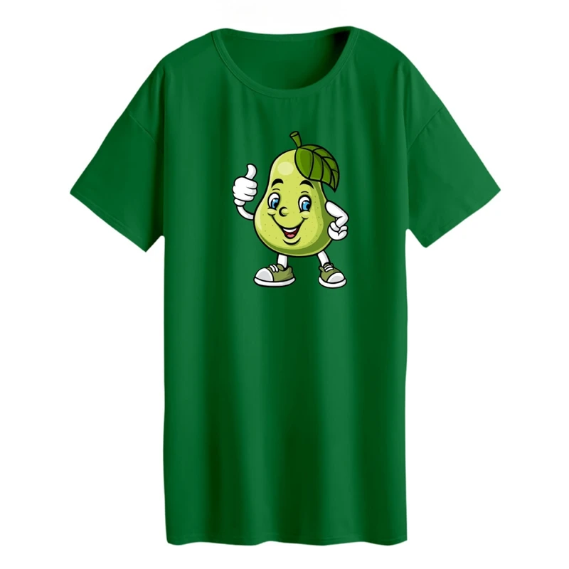 تی شرت لانگ زنانه مدل گلابی کد 4