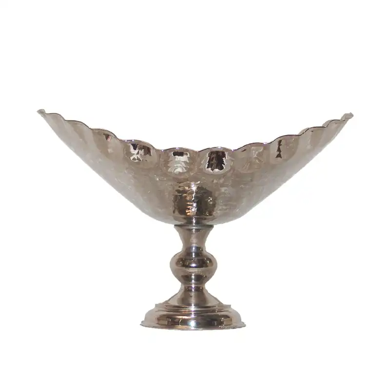 میوه خوری مسی مدل کشکول لب چین کرومی کد alast0144