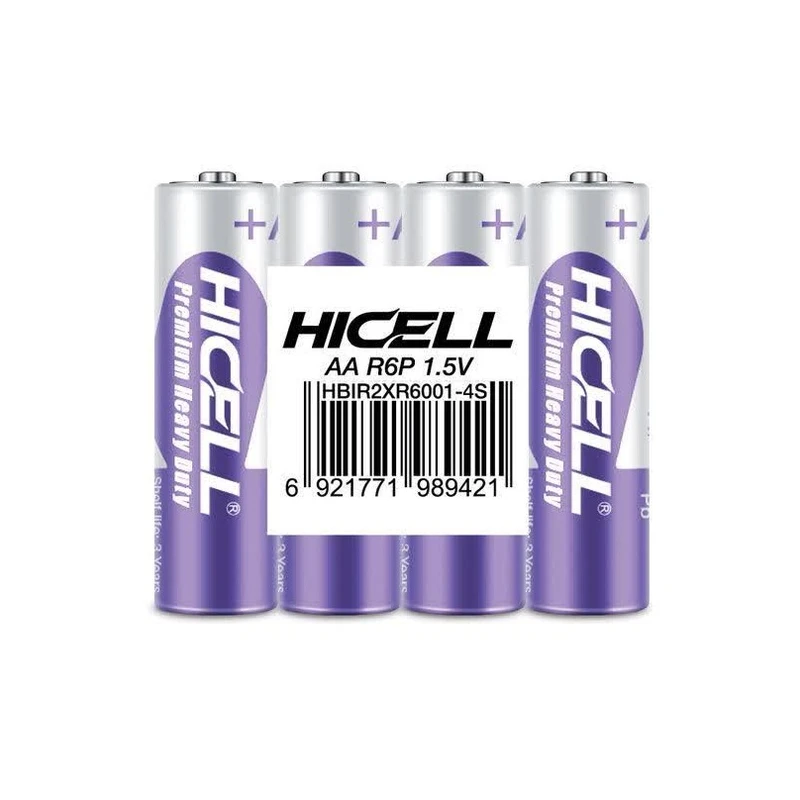  باتری قلمی هایسل مدل شیرینک بسته 4 عددی