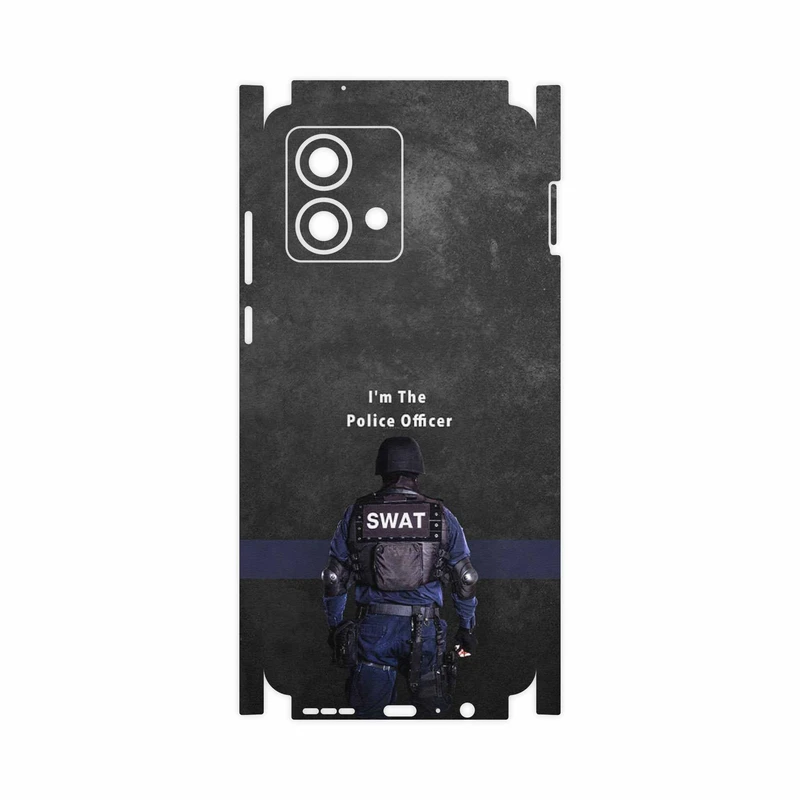 برچسب پوششی ماهوت مدل Police Officer-FullSkin مناسب برای گوشی موبایل موتورولا Moto G84