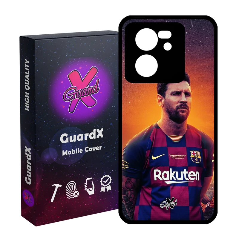 کاور گارد ایکس طرح Messi مدل Glass10123 مناسب برای گوشی موبایل شیائومی 13T/13T Pro/Redmi K60 Ultra
