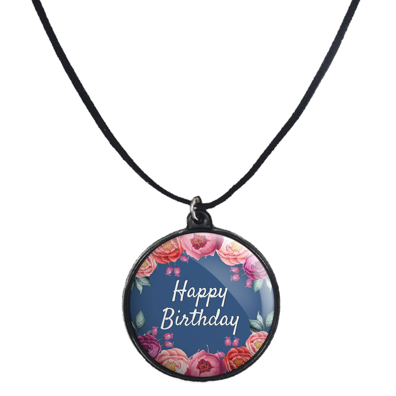 گردنبند پرمانه طرح تولد کد pmb.25853 مدل دو طرفه