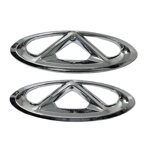 آرم جلو پنجره و صندوق عقب خودرو مدل Y8026 مناسب برای آریزو 5 ARIZO مجموعه 2 عددی