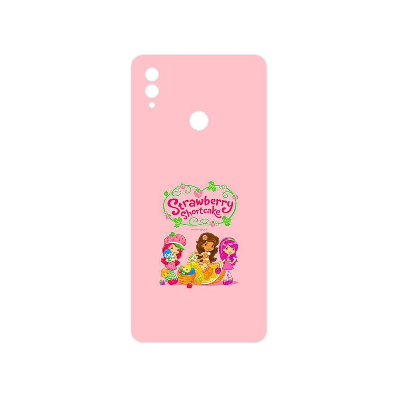 برچسب پوششی ماهوت مدل Strawberry Shortcake مناسب برای گوشی موبایل آنر Note 10