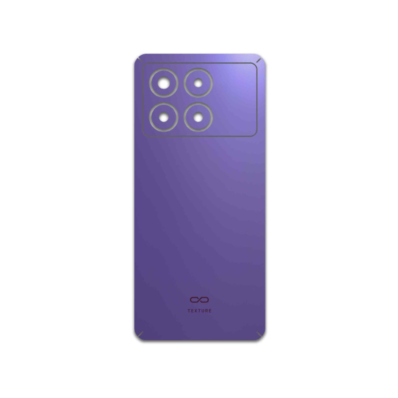 برچسب پوششی ماهوت مدل Matte-BlueBerry مناسب برای گوشی موبایل شیائومی Poco X6 Pro