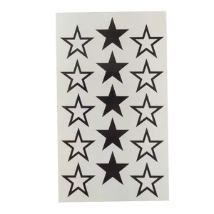 تاتو موقت طرح ستاره کد 05