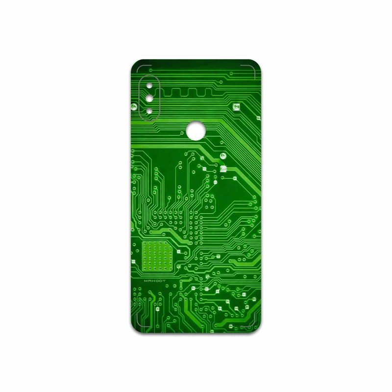 برچسب پوششی ماهوت مدل Green Printed Circuit Board مناسب برای گوشی موبایل شیائومی Redmi Note 5 Pro