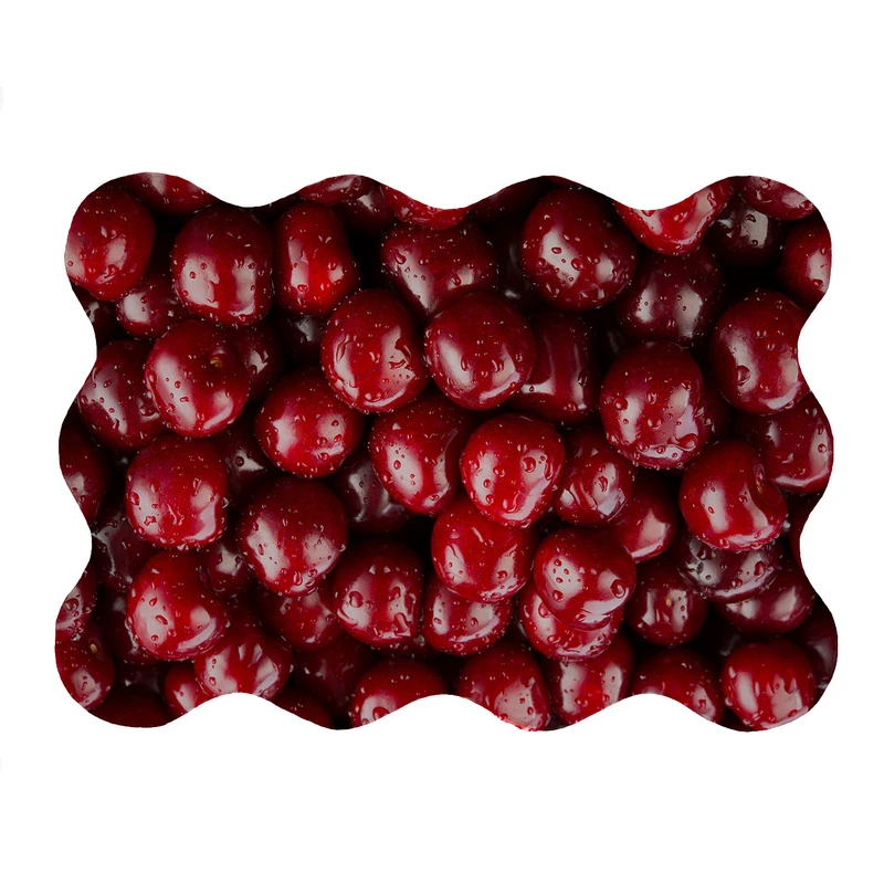 پادری مدل دالبر طرح آلبالو کد 6345 سایز 80x110 سانتی متر 