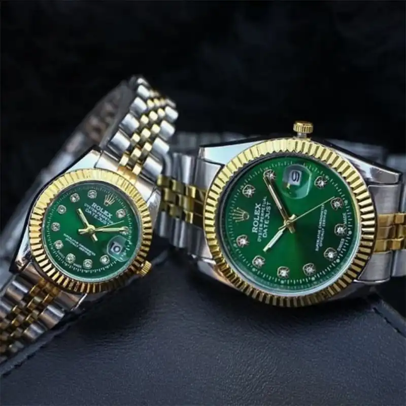 ست ساعت مچی عقربه ای زنانه و مردانه مدل RX2