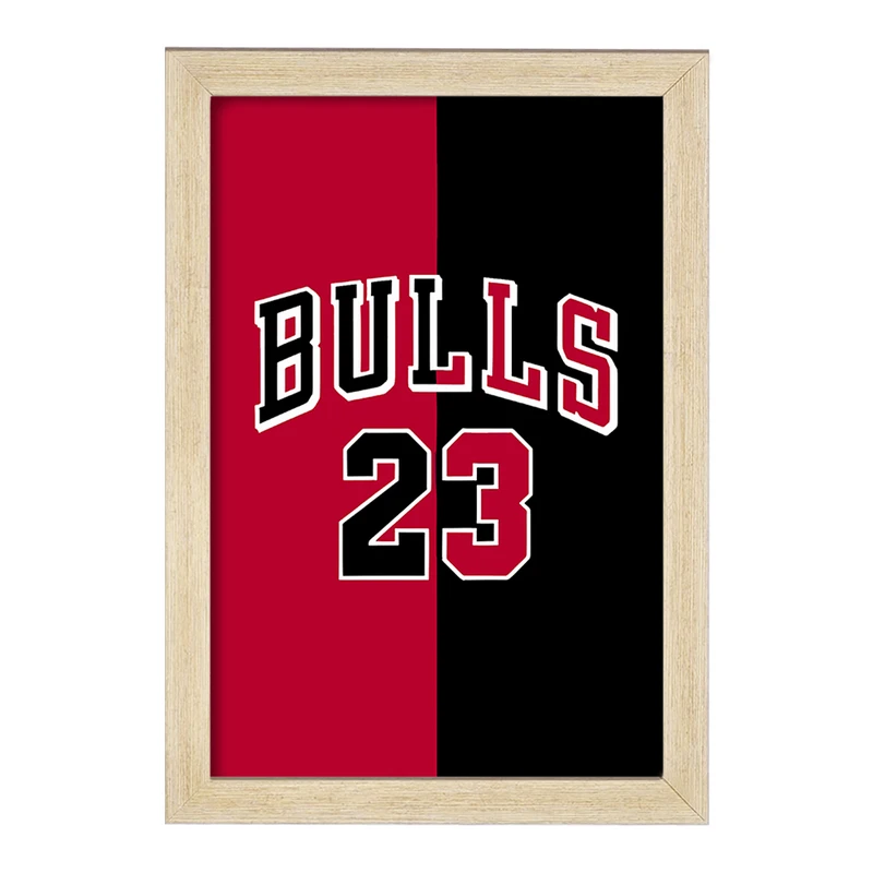 تابلو خندالو مدل شیکاگو بولز (Chicago Bulls) کد F6941