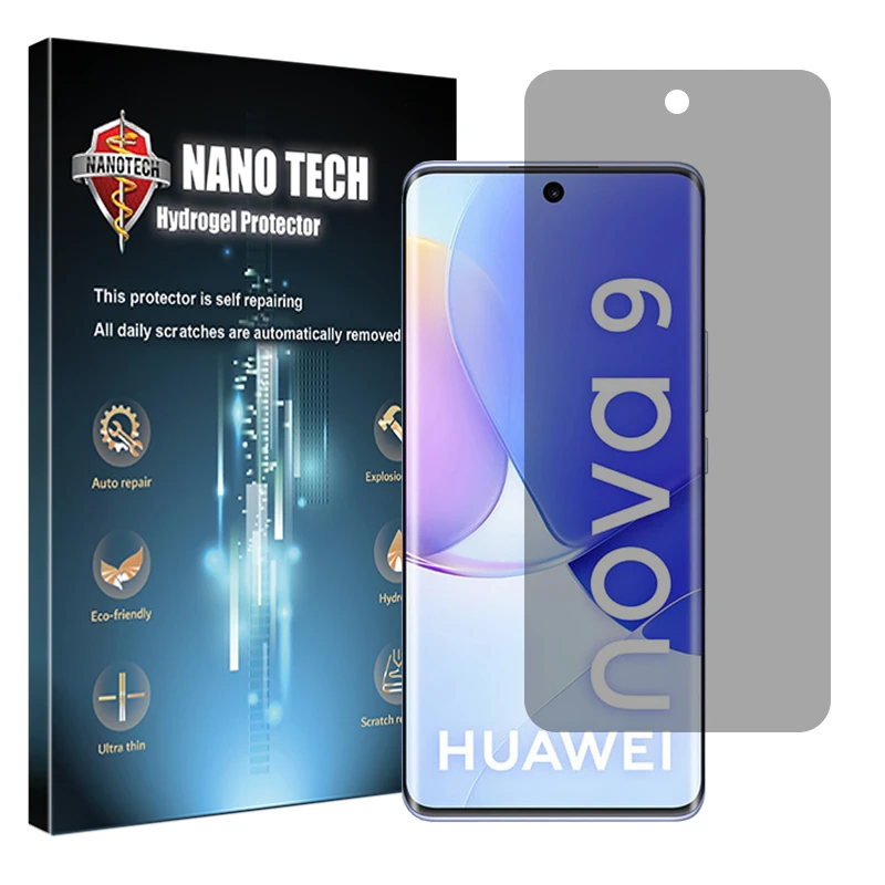 محافظ صفحه نمایش حریم شخصی نانو تک مدل Tough مناسب برای گوشی موبایل هوآوی nova 9