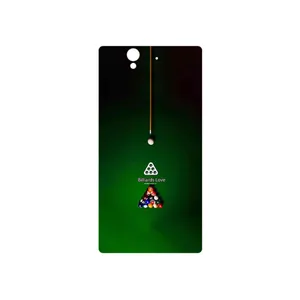 MAHOOT Pool Billiards Pro Cover Sticker for Sony Xperia Z