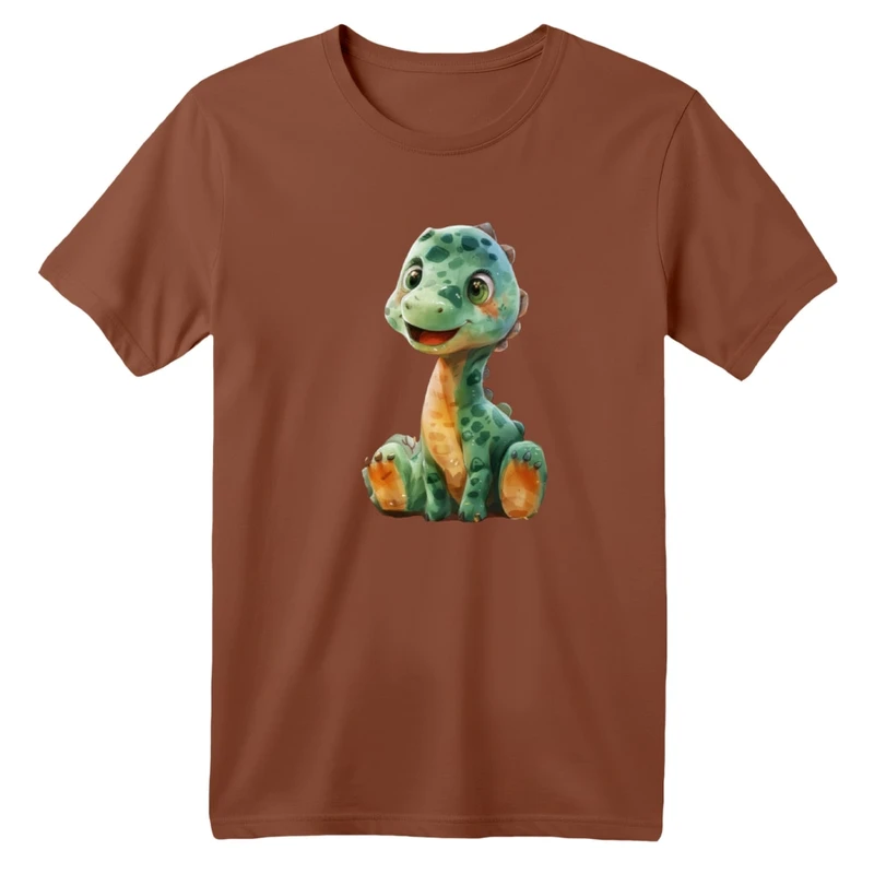 تی شرت آستین کوتاه بچگانه مدل دایناسور