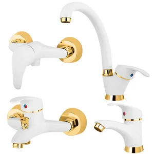 ست شیرآلات هیوا مدل رز کد mn1947