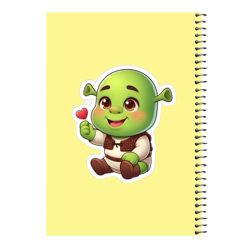 دفتر مشق 80 برگ اس جی مدل شرک  