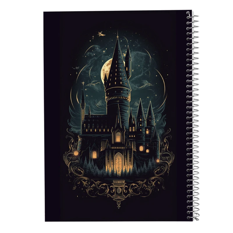 دفتر ژورنال نویسی 50 برگ مدوپد مدل نقطه ای طرح هری پاتر harrypotter کد DF10236