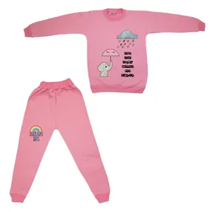 ست سویشرت و شلوار دخترانه مدل فیل