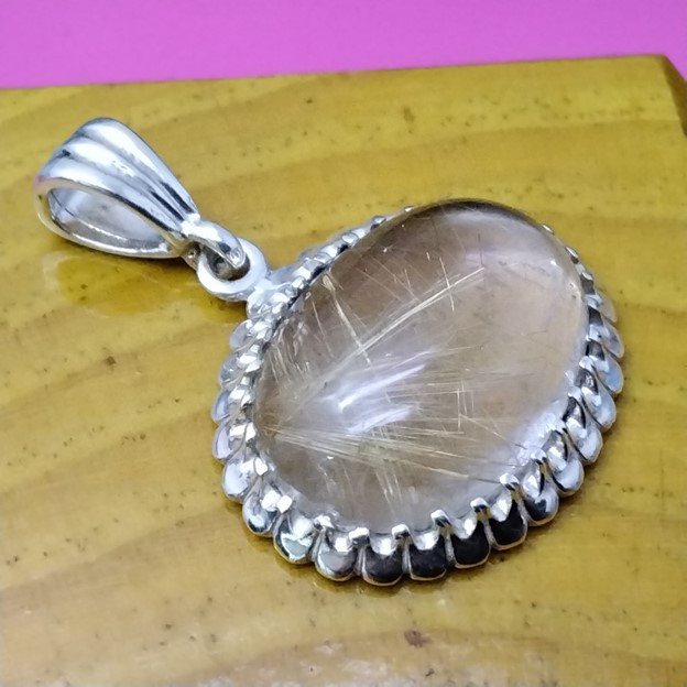 آویز گردنبند نقره زنانه مدل glsr-1784