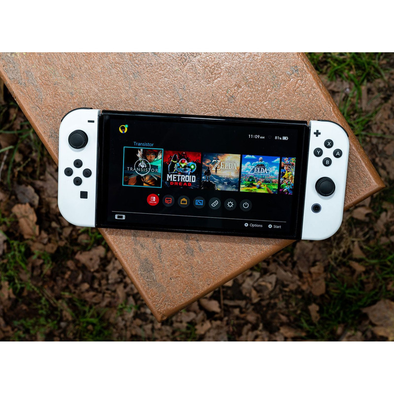 کنسول بازی هیبریدی نینتندو مدل Switch - OLED White ظرفیت 64 گیگابایت
